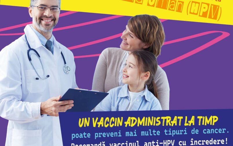 VACCINEAZĂ-ȚI COPILUL ÎMPOTRIVA HPV!